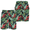 Bird Of Paradise Pattern Print Design BOP06 Mens Shorts