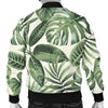 Palm Leaves Pattern Print Design PL014 Men Bomber Jacket