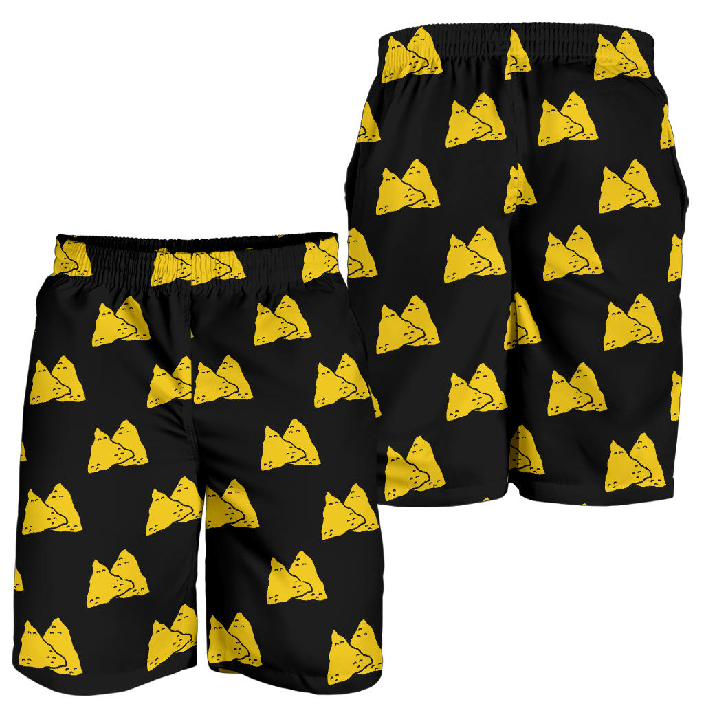 Nachos Pattern Print Design A02 Mens Shorts