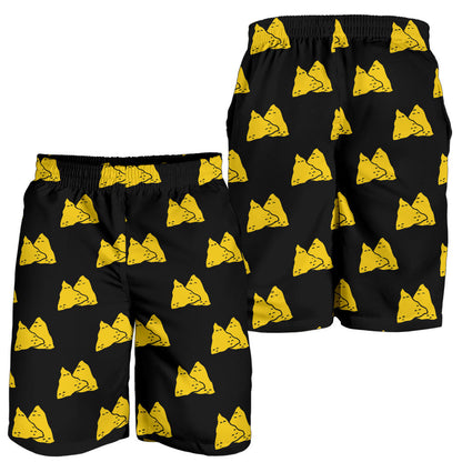 Nachos Pattern Print Design A02 Mens Shorts