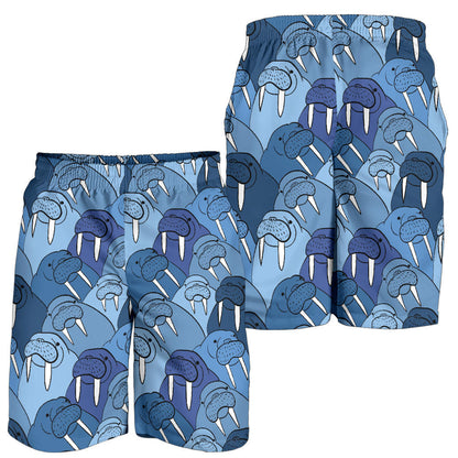 Walrus Pattern Print Design 01 Mens Shorts
