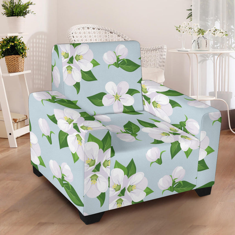 Apple blossom Pattern Print Design AB04 Armchair Slipcover