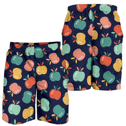 Apple Pattern Print Design AP09 Mens Shorts