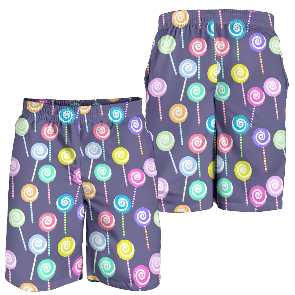 Lollipop Pattern Print Design LL03 Mens Shorts