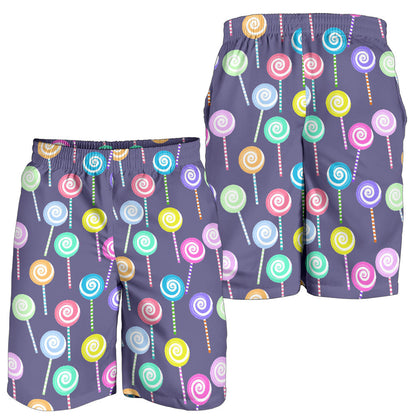 Lollipop Pattern Print Design LL03 Mens Shorts