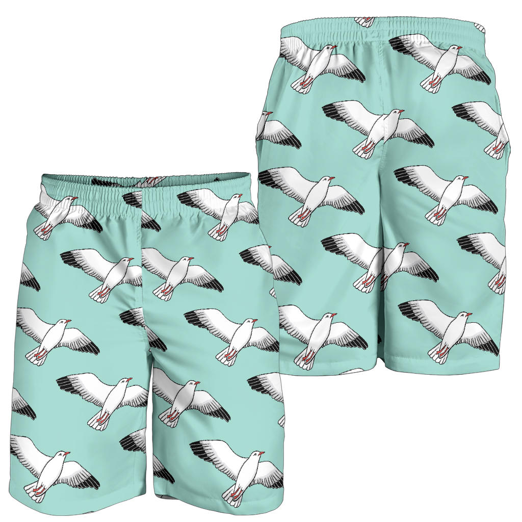 Pigeon Pattern Print Design 02 Mens Shorts