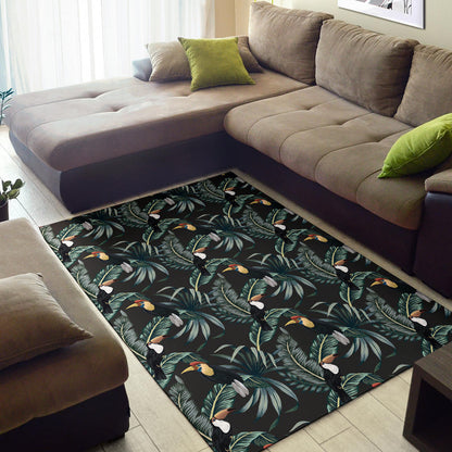 Rainforest Pattern Print Design RF06 Area Rugs
