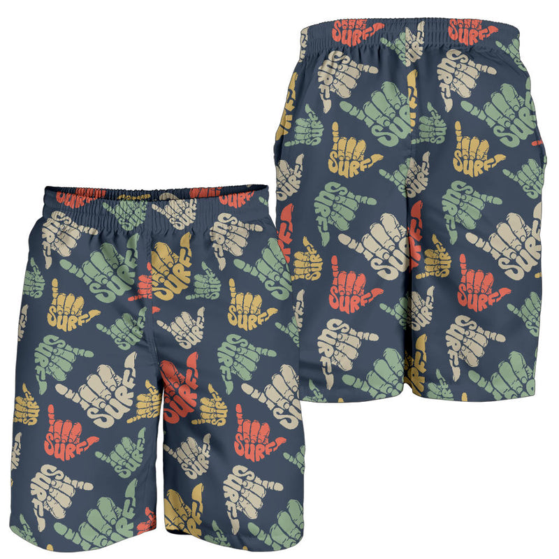 Surf Hand sign Mens Shorts