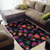 Marigold Pattern Print Design MR02 Area Rugs