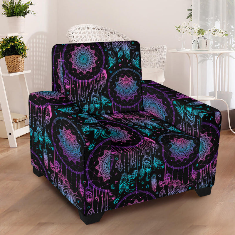 Dream catcher boho mandala Armchair Slipcover