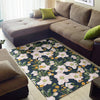 Anemone Pattern Print Design AM04 Area Rugs