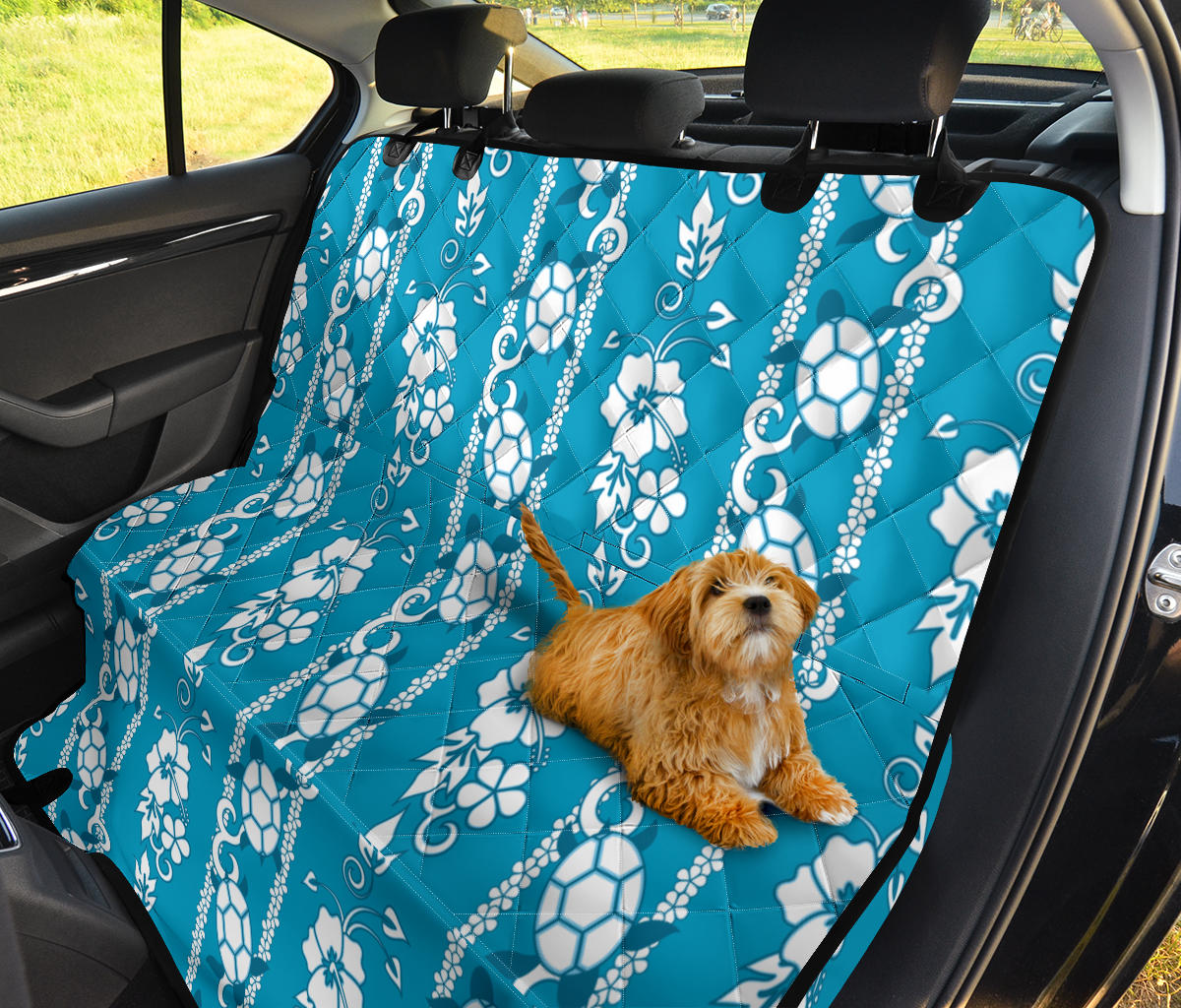 Hawaiian Themed Pattern Print Design H025 Rear Dog  Seat Cover