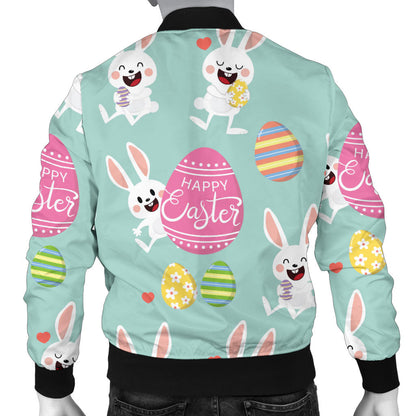Easter Eggs Pattern Print Design RB014 Men Bomber Jacket