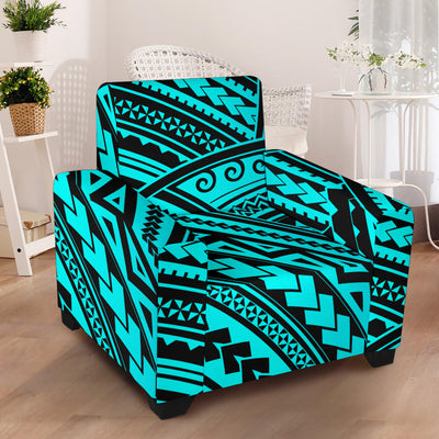 Polynesian Tribal Armchair Slipcover