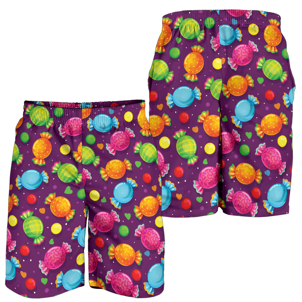 Candy Pattern Print Design CA05 Mens Shorts