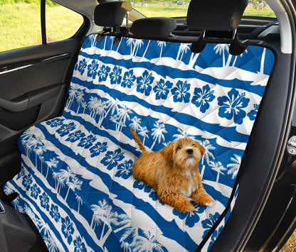 Hawaiian Themed Pattern Print Design H021 Rear Dog  Seat Cover