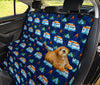 Camper Pattern Camping Themed No 3 Print Rear Dog  Seat Cover