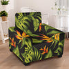 Bird Of Paradise Pattern Print Design BOP013 Armchair Slipcover