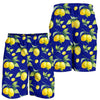 Lemon Pattern Print Design LM06 Mens Shorts