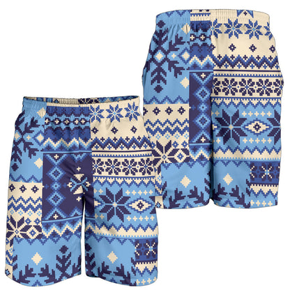 Nordic Pattern Print Design A04 Mens Shorts