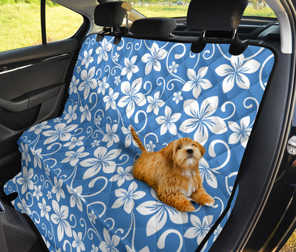 Hibiscus Pattern Print Design HB09 Rear Dog  Seat Cover