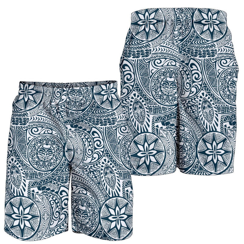 Polynesian Pattern Print Design A03 Mens Shorts