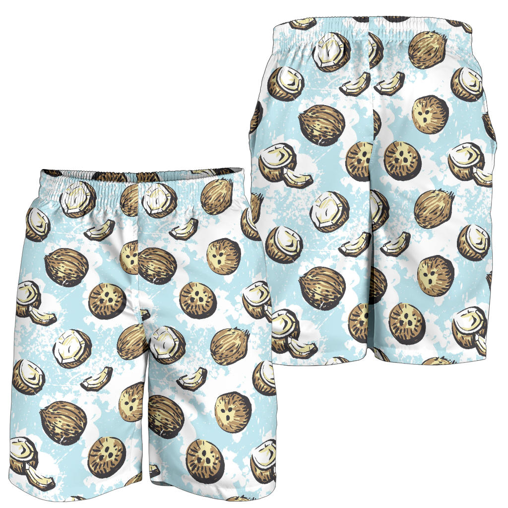 Coconut Pattern Print Design CN01 Mens Shorts