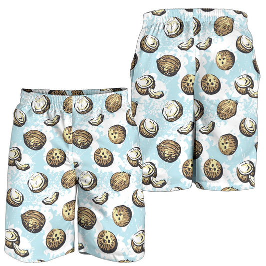 Coconut Pattern Print Design CN01 Mens Shorts