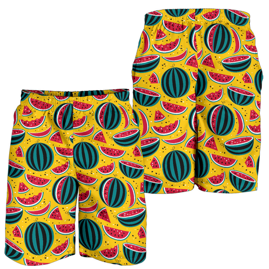 Watermelon Pattern Print Design WM02 Mens Shorts