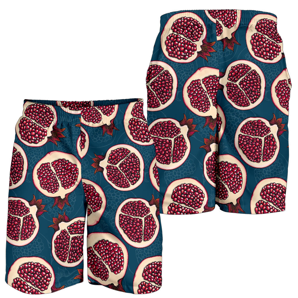 Pomegranate Pattern Print Design PG02 Mens Shorts