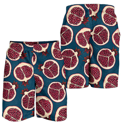 Pomegranate Pattern Print Design PG02 Mens Shorts
