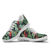 Bird Of Paradise Pattern Print Design BOP06 Sneakers White Bottom Shoes