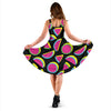 Watermelon Pattern Print Design WM07 Midi Dress