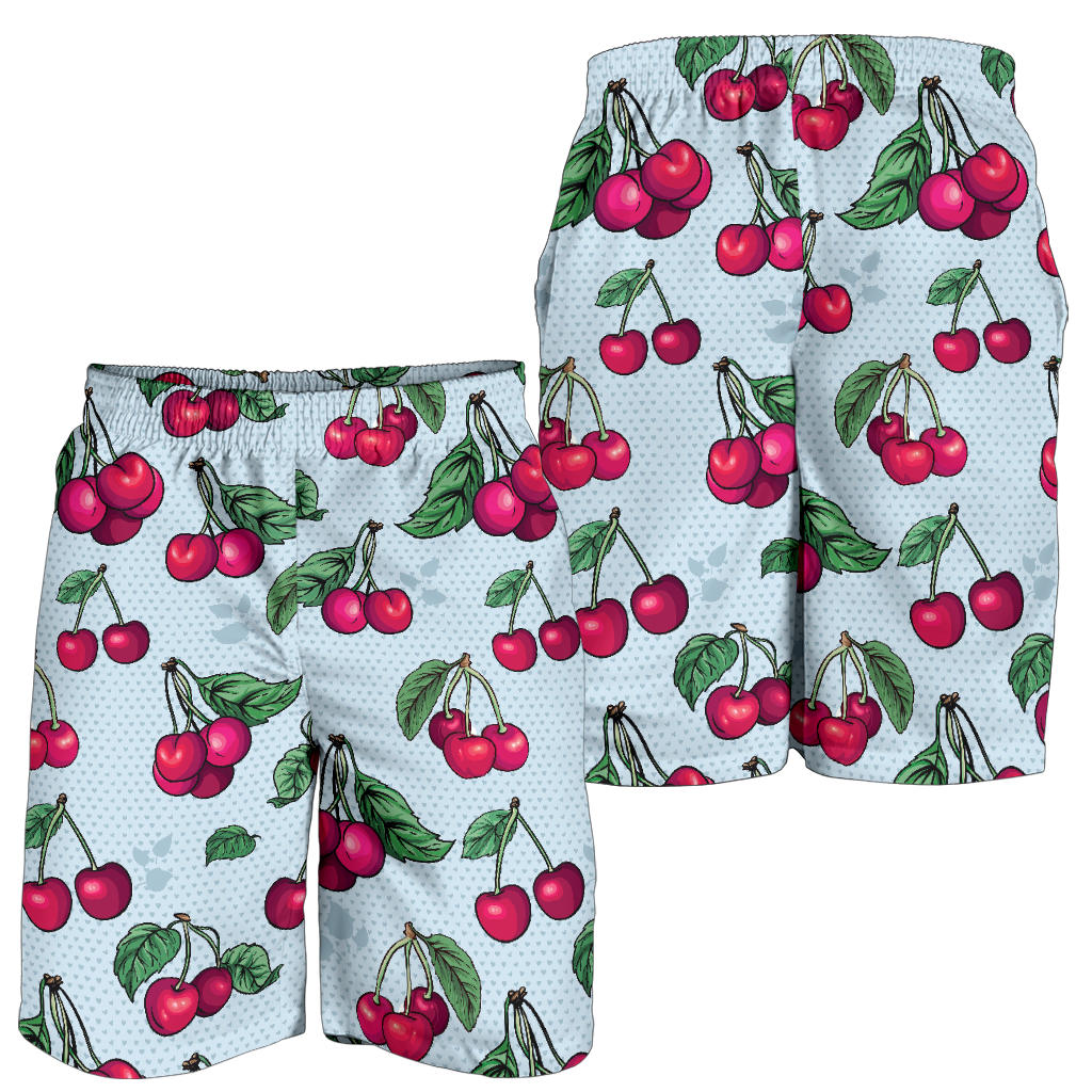 Cherry Pattern Print Design CH01 Mens Shorts