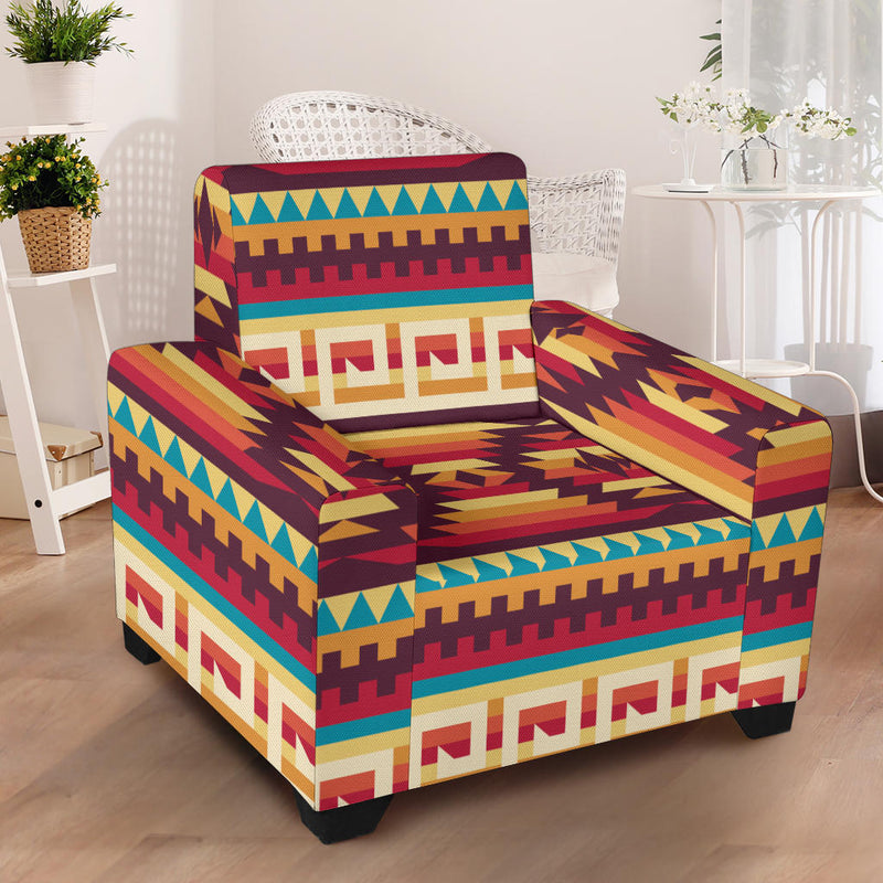 Tribal Aztec Vintage Armchair Slipcover