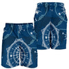 Nautical Compass Print Mens Shorts