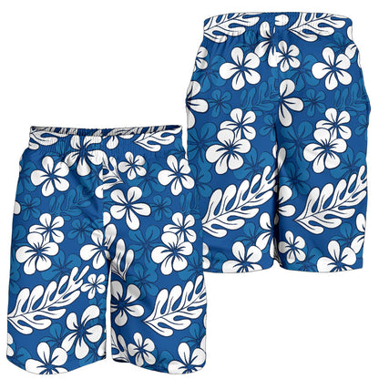 Plumeria Pattern Print Design PM015 Mens Shorts