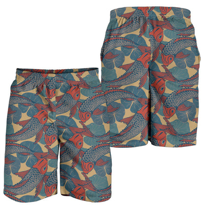 Pisces Pattern Print Design A01 Mens Shorts