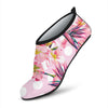 Bird Of Paradise Pattern Print Design BOP011 Aqua Water Shoes