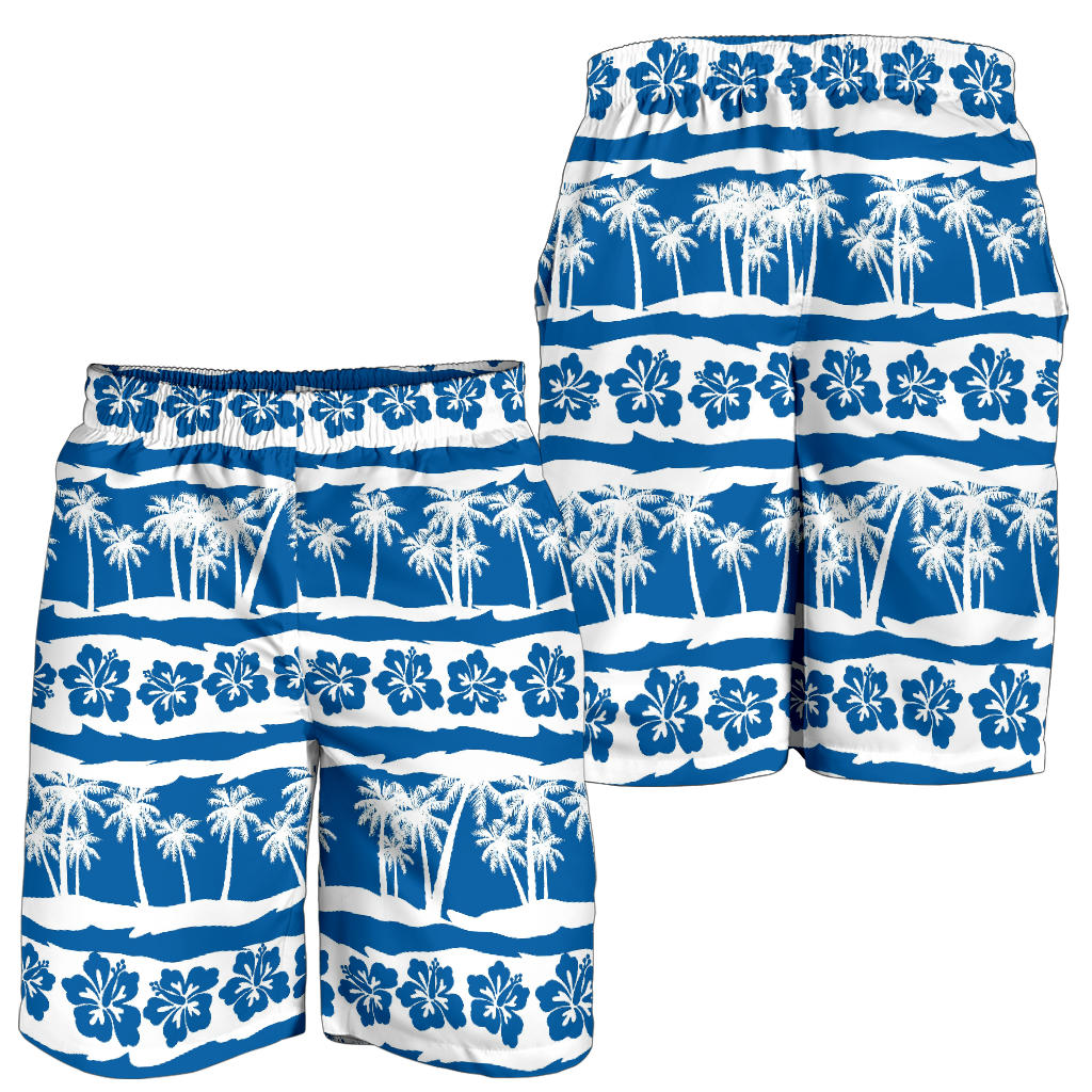 Hawaiian Themed Pattern Print Design H021 Mens Shorts