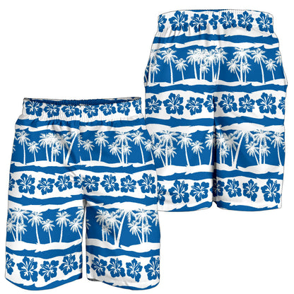 Hawaiian Themed Pattern Print Design H021 Mens Shorts