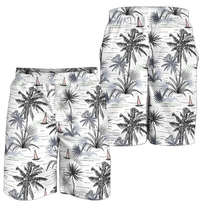 Pacific island Pattern Print Design A04 Mens Shorts