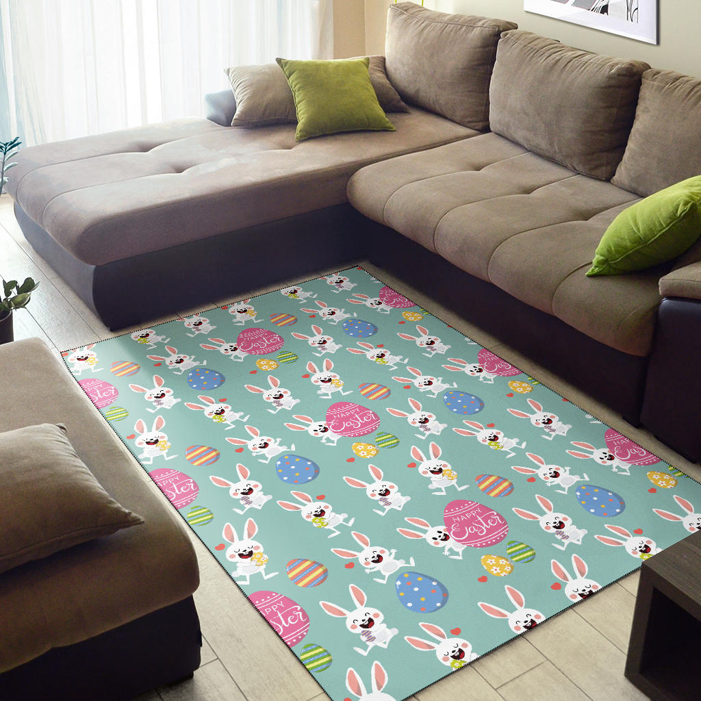 Easter Eggs Pattern Print Design RB014 Area Rugs