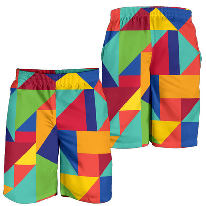 Mosaic Pattern Print Design 01 Mens Shorts