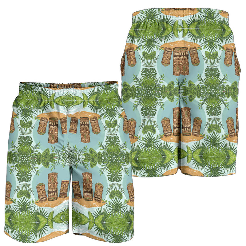 Tiki Wood Island Mens Shorts