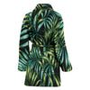 Tropical Flower Pattern Print Design TF08 Women Bathrobe