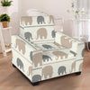 Elephant Cute Armchair Slipcover