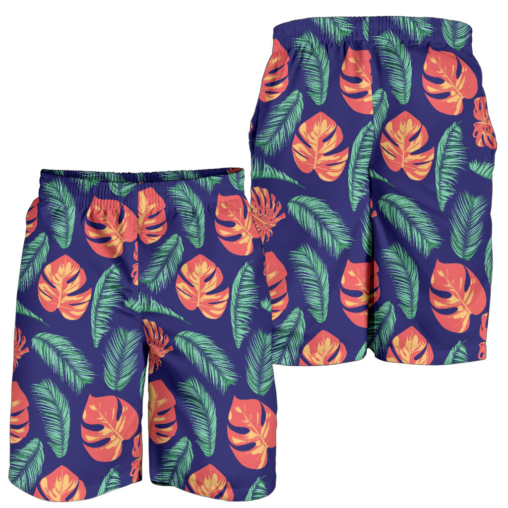 Palm Leaves Pattern Print Design PL011 Mens Shorts