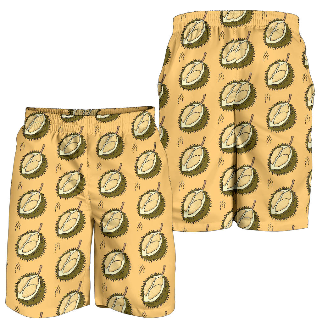 Durian Pattern Print Design DR02 Mens Shorts