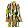 Papaya Pattern Print Design PP01 Women Bathrobe